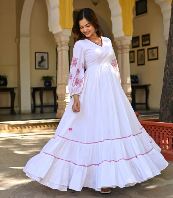 Boshon Divya Cotton Dress